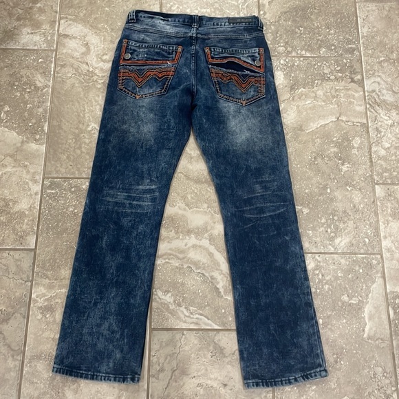 CJ Black Mens Boot Flex Stretch Distress Sz‎ 32 x 32 - Picture 7 of 11